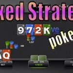 Playing a Mixed Strategy [Poker Tournament Strategy]