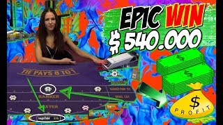 Online Baccarat Big Win $540000