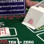 Baccarat cheating device|Blackjack cheating device|Cheating poker shoe|Pin hole cam lens system