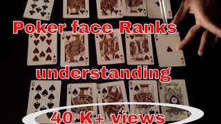 How to play Poker Step by step Hindi English | Ranking In Easy Way