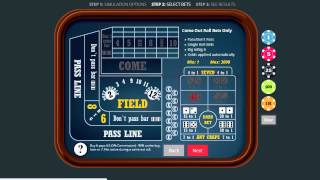 CrapsForward.com – Online Craps Strategy Simulator