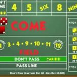 Craps Fibonacci strategy sequence betting