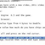 Texas Holdem Poker  Hack. Using Cheats Engine