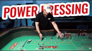 CRAPS POWER PRESSING 9 And 5 | Check This Out Las Vegas #4