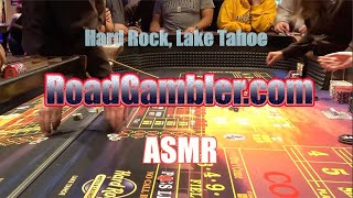 1 Hour Long Real Craps Game at Hard Rock Hotel & Casino Lake Tahoe, real ASMR casino sounds
