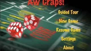 Aw Craps! for iPhone – Guided Tour