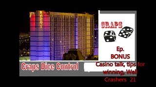 Craps Dice Conrol  Ep  173    (Bonus) Casino, winning,