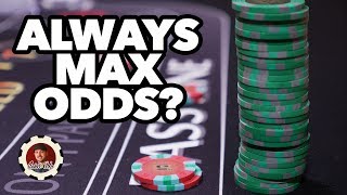 Craps Maximum Odds Bet