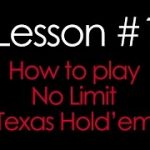 How To Play Texas Holdem