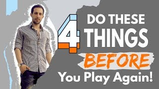 The 4 Things You MUST Do Before a Poker Session!