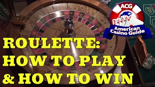 Roulette – How to Play & How to Win!