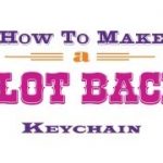 How to make a Slot Back Keychain Button