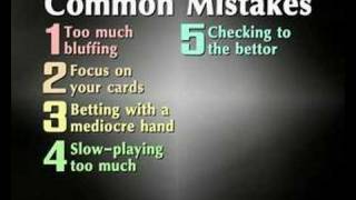 Texas Holdem common mistakes