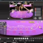 Live baccarat with progressive jackpot