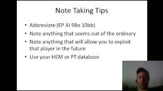 Online Poker Strategy – Note Taking in SNGs