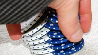 How To Shuffle Poker Chips!!!(Easiest Way)