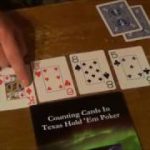 Book-Counting Cards in Texas Hold em Poker