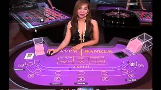 Baccarat with live dealer Yuli