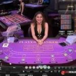 Live baccarat with dealer Raven