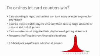 Does blackjack card counting really work? Part 2