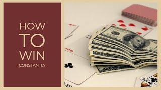 How To Win Zynga Poker Sit And Go Tournament (every time)