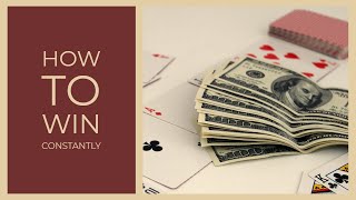 How To  Win Zynga Poker Sit And Go Tournament (every time)