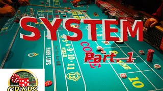 Craps System Casino betting Gambling Slots p1 CRAPS SYSTEM