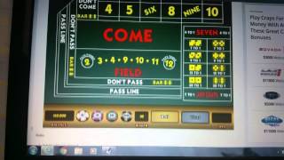 Unique Simple Craps System Wins $5000+ In 7 Minutes!