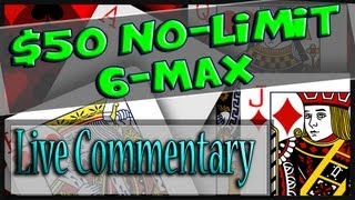 50NL 6 Max Online Cash Game Poker – Texas Holdem Poker Strategy – Live Coaching