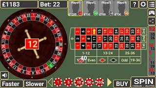 Roulette – Low Betting-Low Risk + Must Profit.