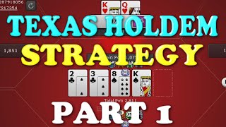 “Texas Holdem Strategy” Real Cash | Online Poker Tips Part 1 | Double Up