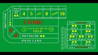 Best Craps Strategy – Part 2