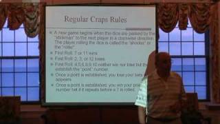 Craps 101-Lecture 4- Rules