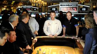 Kevin Harvick plays Craps at The Bellagio