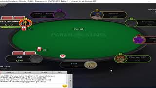 [THT Texas Holdem] $100k Play Money Sit And Go – Played Twice – Played Well, But Lost!