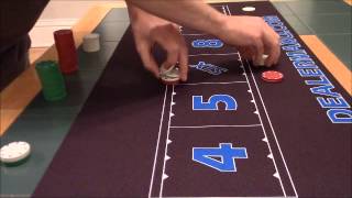 Craps Dealer Practice Mat