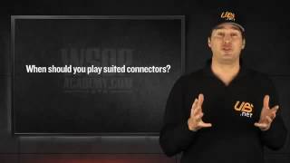 Poker Strategy – Playing Suited Connectors | Poker Pro Tips ( Phil Hellmuth )