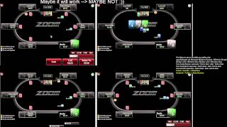 MUST WATCH!!! Crazy game plan :) Zoom Poker Learn – 1 / 9