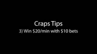 Craps Tips