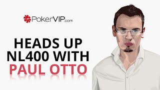 Poker Strategy: Heads Up NL400 with Paul Otto: Part 1