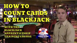 How To Count Cards with the Blackjack Apprenticeship Training Course