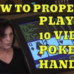 How To Properly Play 10 Common Video Poker Hands with Gambling Expert Linda Boyd