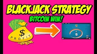 Blackjack Strategy Bitcoin win