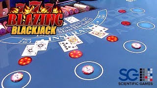 Blazing 7s Blackjack from Scientific Games