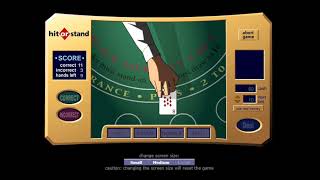 BlackJack Strategy Training FREE Blackjack Strategy Training For Novice Blackjack 21 Casino Gambling