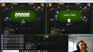 Poker Vlog Ep 8 – Global Poker Streamers – Texas Holdem Poker Strategy Advanced Cash Game Micros