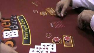 Super Bacc, Win Baccarat, Casino Table game, Las Vegas, casino war, poker, by eTable Games, Inc.