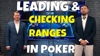 Leading & Checking Ranges in Poker – Jonathan Little in GPL Poker Strategy Corner