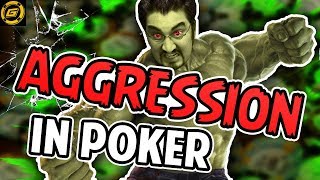 Texas Holdem CASH GAME Poker Strategy Series: How to Win with AGGRESSION and Make More MONEY