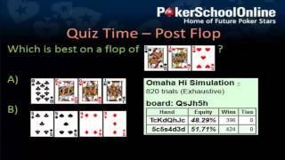 Pot Limit Omaha – Poker Quiz – Learn PLO